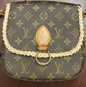 Authentic Louis Vuitton Monogram Saint Cloud MM cross body
